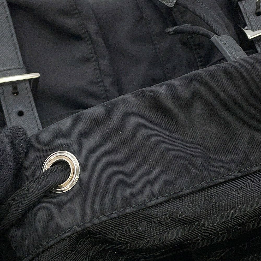 プラダ リュック ポーチ付き Re-Nylon バックパック ナイロン 1BZ811 PRADA バッグ リュックサック 黒