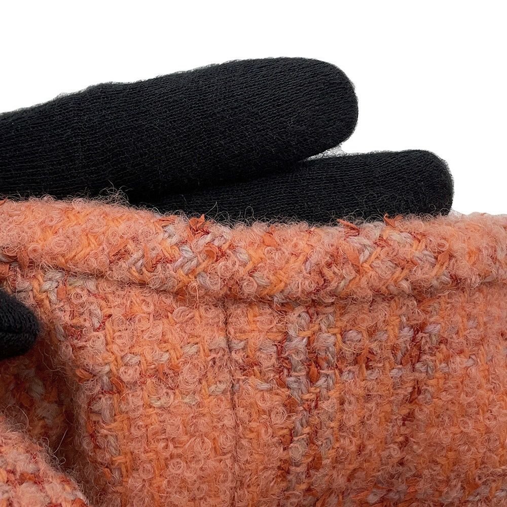 シャネル ジャケット ノーカラー ツイード ココマーク レディースサイズ40 P77694 CHANEL アウター