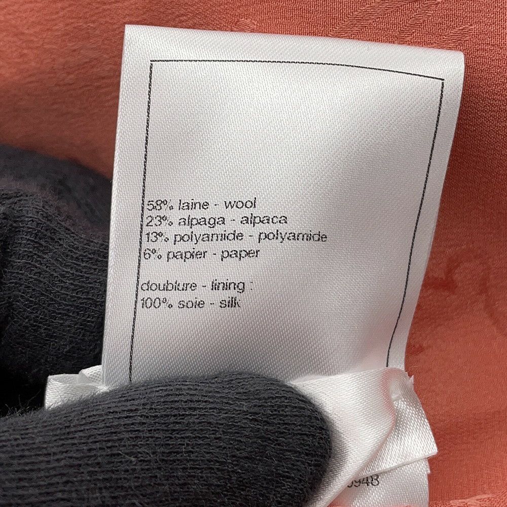 シャネル ジャケット ノーカラー ツイード ココマーク レディースサイズ40 P77694 CHANEL アウター