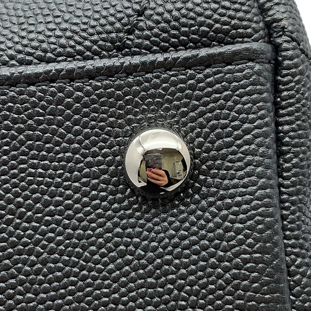 シャネル ハンドバッグ シェブロン ココマーク ハンドル ココハンドル キャビアスキン A92991 CHANEL 2wayショルダー