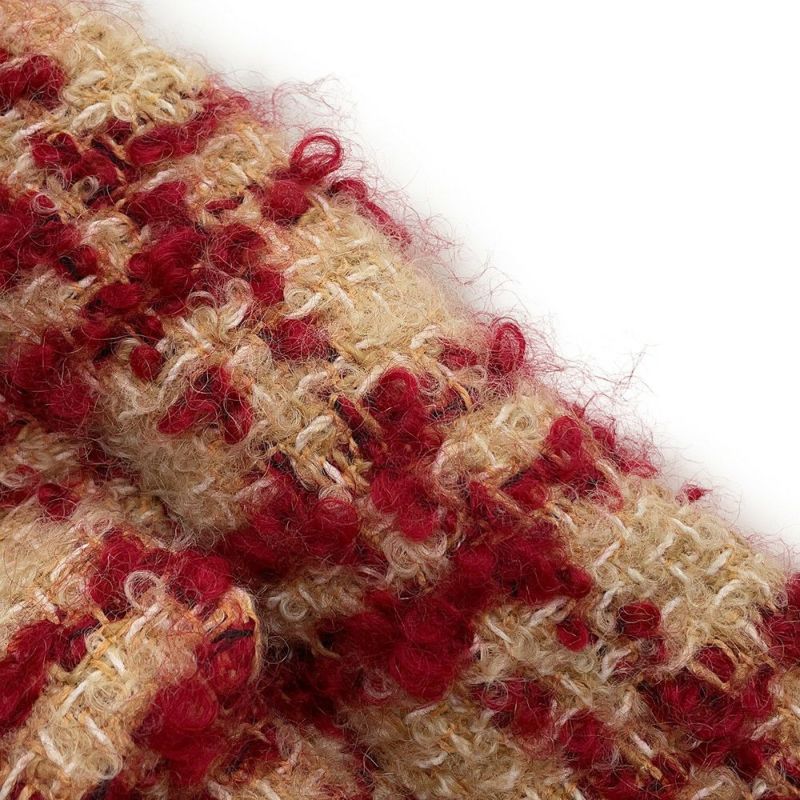 シャネル ダウンベスト ツイード ストライプ レディースサイズ34 モヘア ウール P77367 CHANEL アパレル アウター