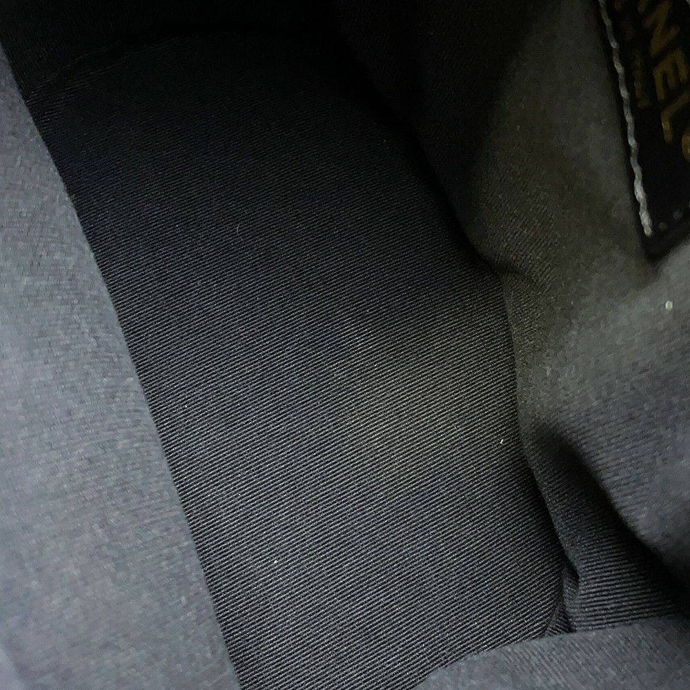 シャネル チェーンショルダーバッグ バケット ココマーク マトラッセ ラムスキン AS3946 CHANEL ポーチ付き 黒