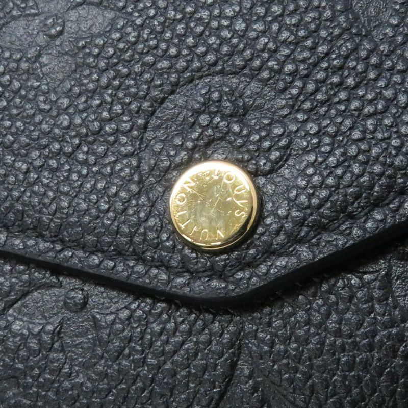 ルイヴィトン 長財布 モノグラム・アンプラント ポルトフォイユ・サラ M82257 LOUIS VUITTON 黒 ブラック