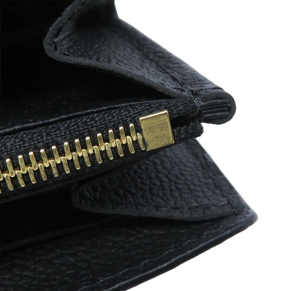 ルイヴィトン 長財布 モノグラム・アンプラント ポルトフォイユ・サラ M82257 LOUIS VUITTON 黒 ブラック