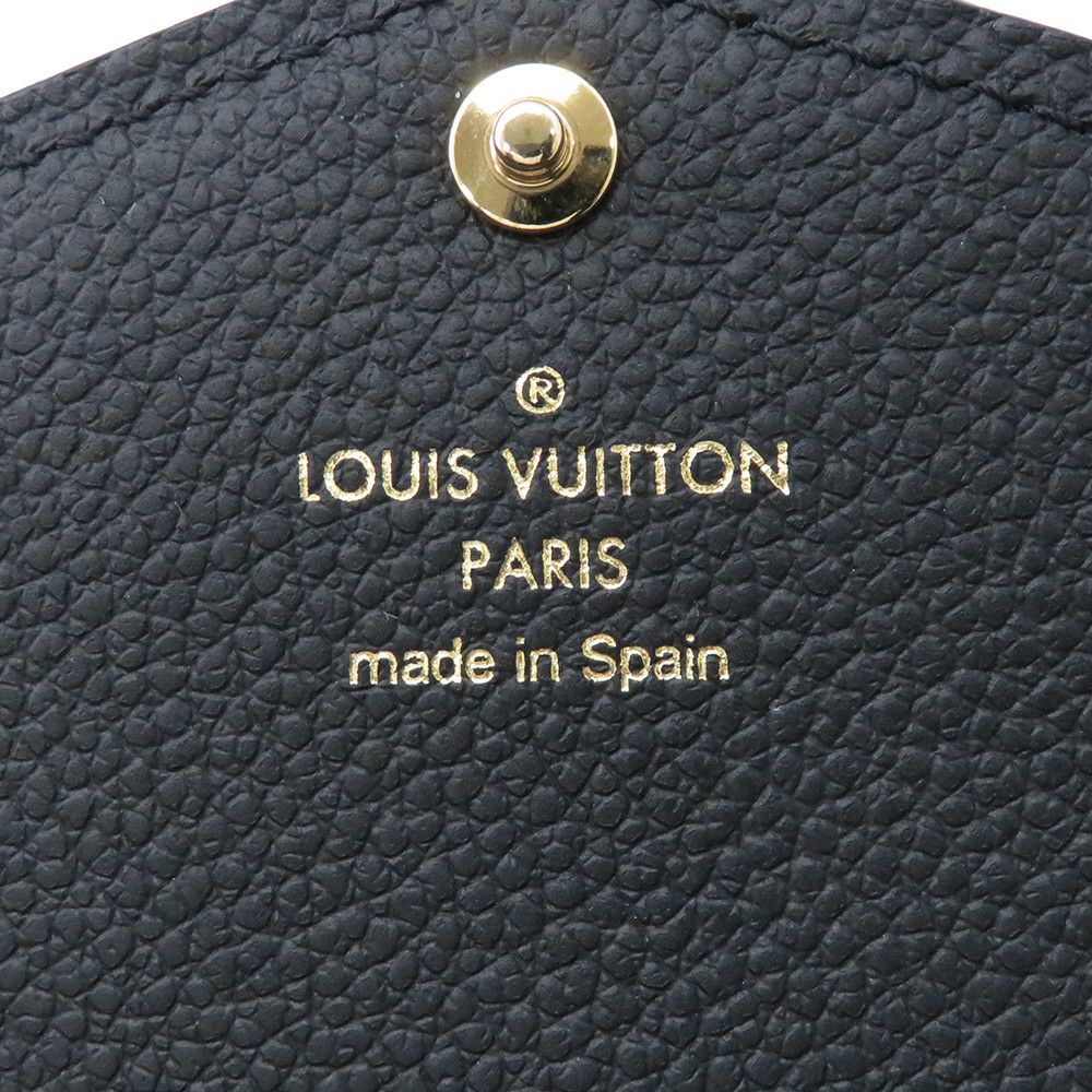 ルイヴィトン 長財布 モノグラム・アンプラント ポルトフォイユ・サラ M82257 LOUIS VUITTON 黒 ブラック