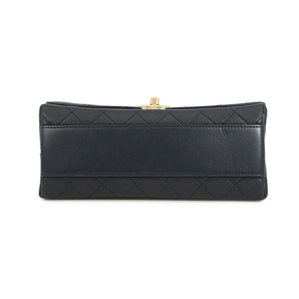 シャネル チェーンショルダーバッグ マトラッセ トップハンドル ラムスキン AS1749 CHANEL 2wayショルダーバッグ