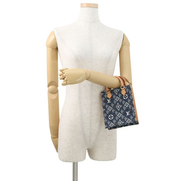 ルイヴィトン ハンドバッグ モノグラム・ジャガード Since1854 プティット・サックプラ M80288 ミニバッグ 2way ショルダー