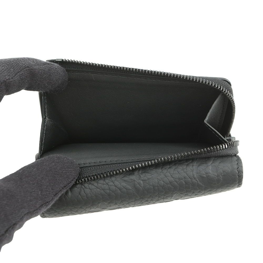 ルイヴィトン 三つ折り財布 モノグラム・パターン/トリヨンレザー ポルトフォイユ・パイロット M82556 旧型金具 黒 ブラック