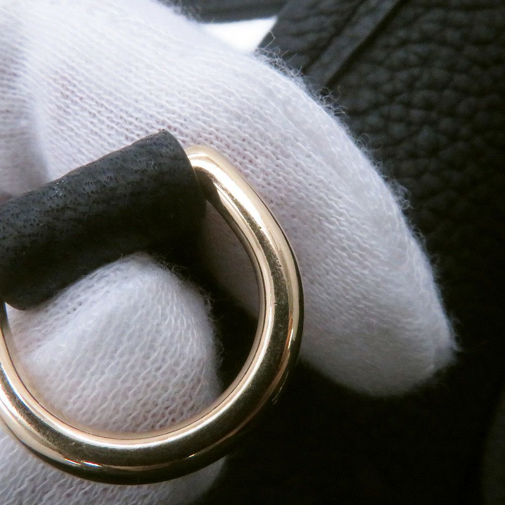 ルイヴィトン トートバッグ モノグラム/グレインレザー ネヴァーフル・インサイドアウト BB M12099 2way ショルダー 黒 ブラック