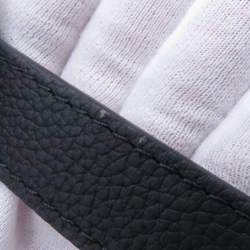 ルイヴィトン トートバッグ モノグラム/グレインレザー ネヴァーフル・インサイドアウト BB M12099 2way ショルダー 黒 ブラック