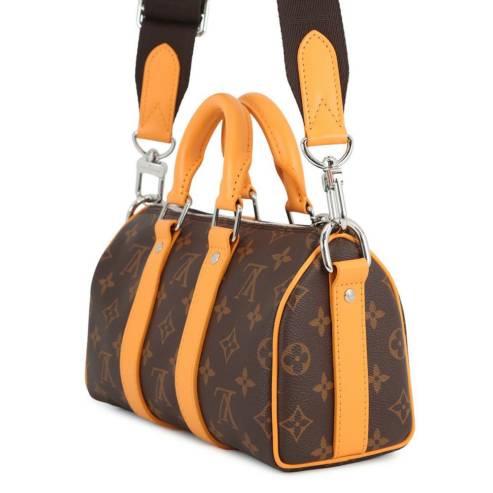 ルイヴィトン ハンドバッグ モノグラム・マカサー キーポル・バンドリエール 25 M12733 2way バッグ LV カラーマニア コレクション