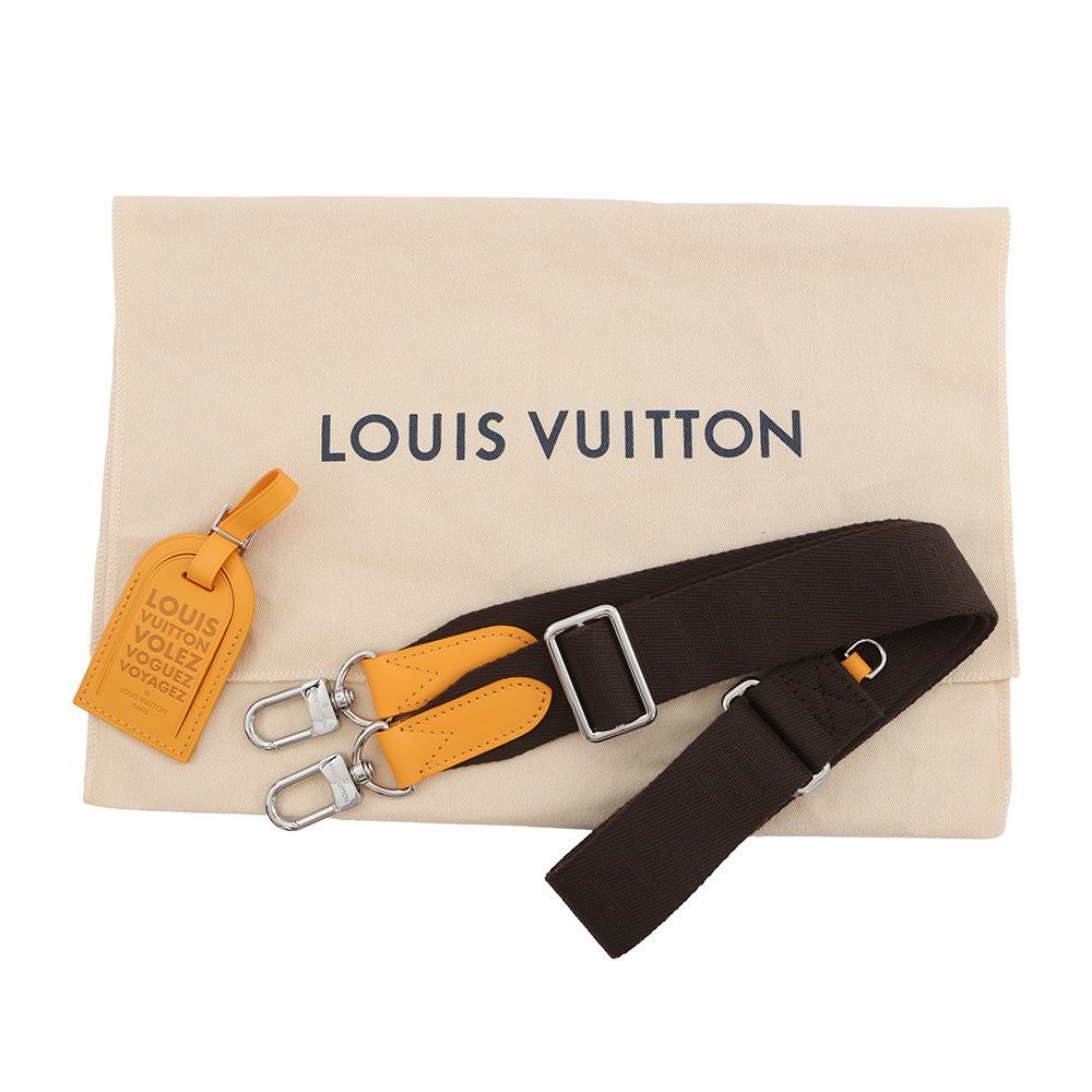 ルイヴィトン ハンドバッグ モノグラム・マカサー キーポル・バンドリエール 25 M12733 2way バッグ LV カラーマニア コレクション