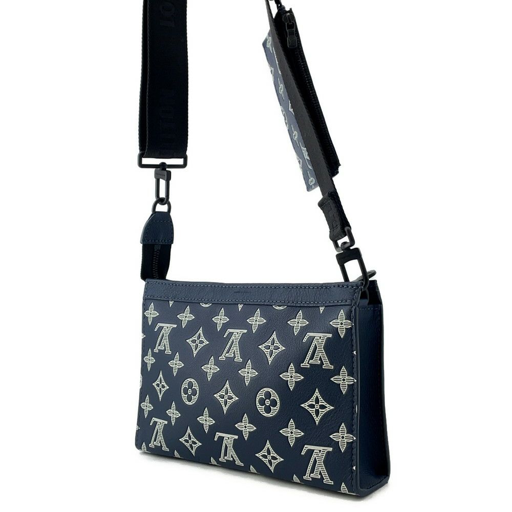 ルイヴィトン ショルダーバッグ モノグラム・シャドウ ガストン・ウェアラブル ウォレット M83384 メンズ