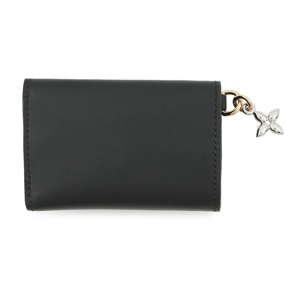 ルイヴィトン 三つ折り財布 カーフレザー ミニ トリフォールド ウォレット・LV ブルーム M15081 黒 ブラック