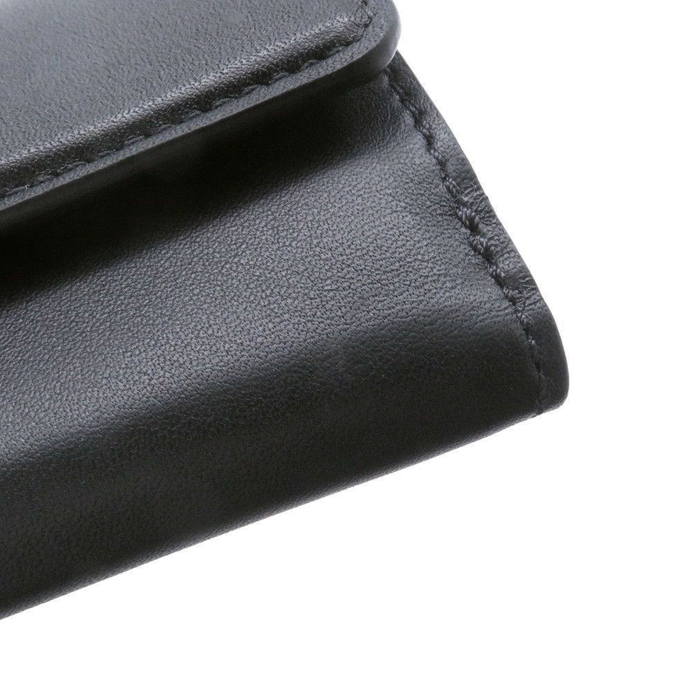 ルイヴィトン 三つ折り財布 カーフレザー ミニ トリフォールド ウォレット・LV ブルーム M15081 黒 ブラック
