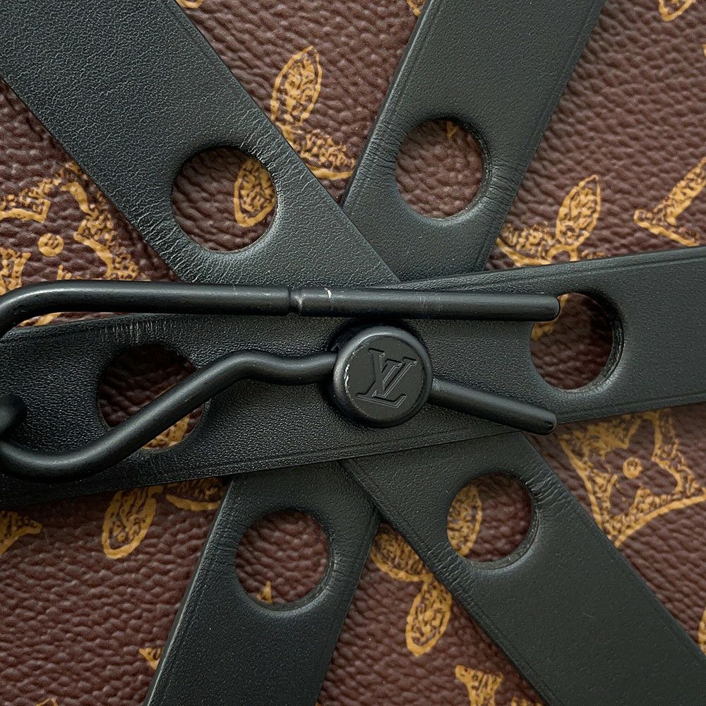 ルイヴィトン ショルダーバッグ モノグラム ホイール・ボックス M59706 LOUIS VUITTON 黒 ブラック ヴァージル･アブロー