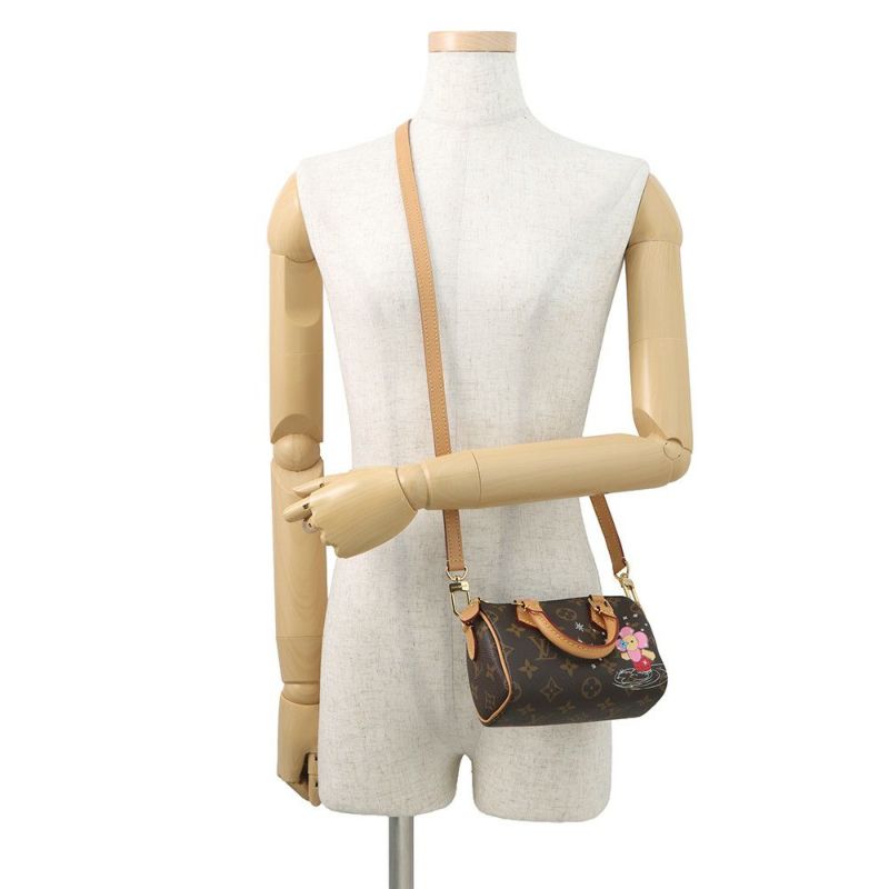 ルイヴィトン ハンドバッグ モノグラム ヴィヴィエンヌ ナノ・スピーディ M82624 ヴィトン バッグ 2way ショルダーバッグ