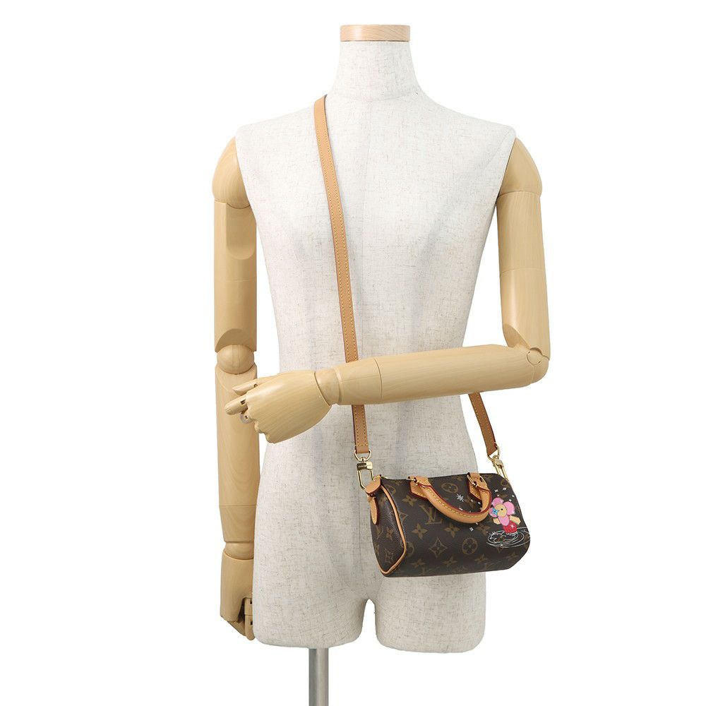 ルイヴィトン ハンドバッグ モノグラム ヴィヴィエンヌ ナノ・スピーディ M82624 ヴィトン バッグ 2way ショルダーバッグ