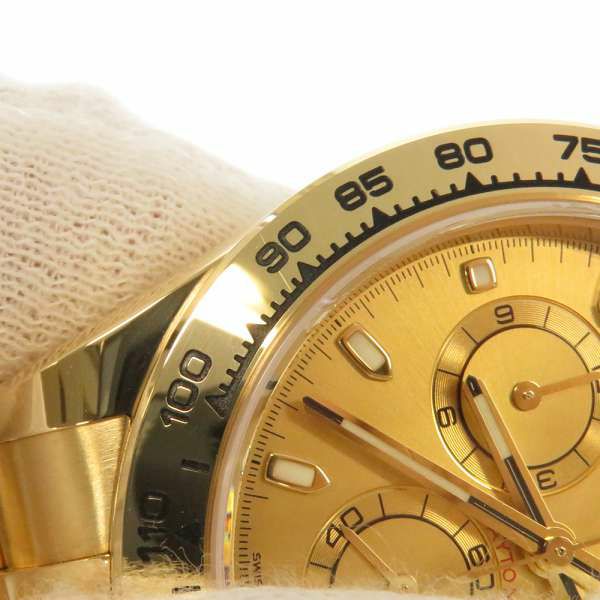 ロレックス コスモグラフ デイトナ K18YGイエローゴールド ランダムシリアル ルーレット 116508 ROLEX 腕時計 ウォッチ