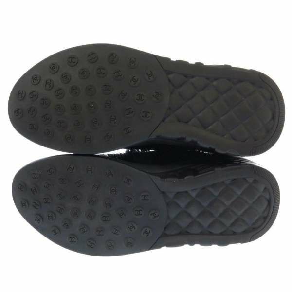 シャネル スニーカー スパンコール ココマーク レディースサイズ36 G35936  CHANEL 靴 ブラック 黒