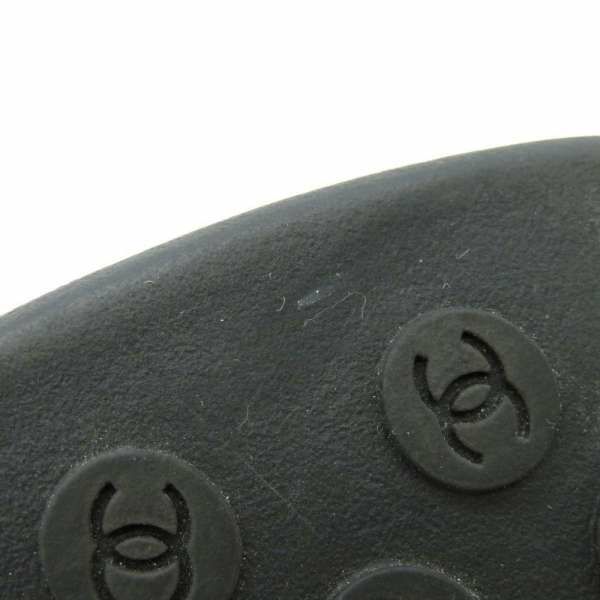 シャネル スニーカー スパンコール ココマーク レディースサイズ36 G35936  CHANEL 靴 ブラック 黒
