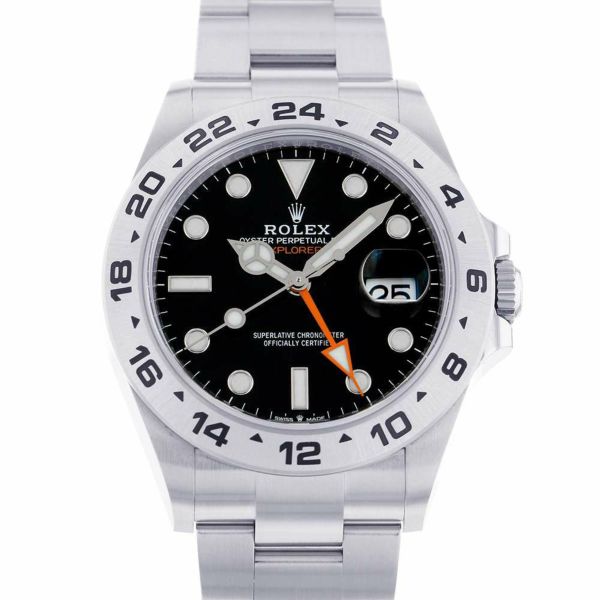 ロレックス エクスプローラー2 ランダムシリアル ルーレット 226570 ROLEX 腕時計 白文字盤