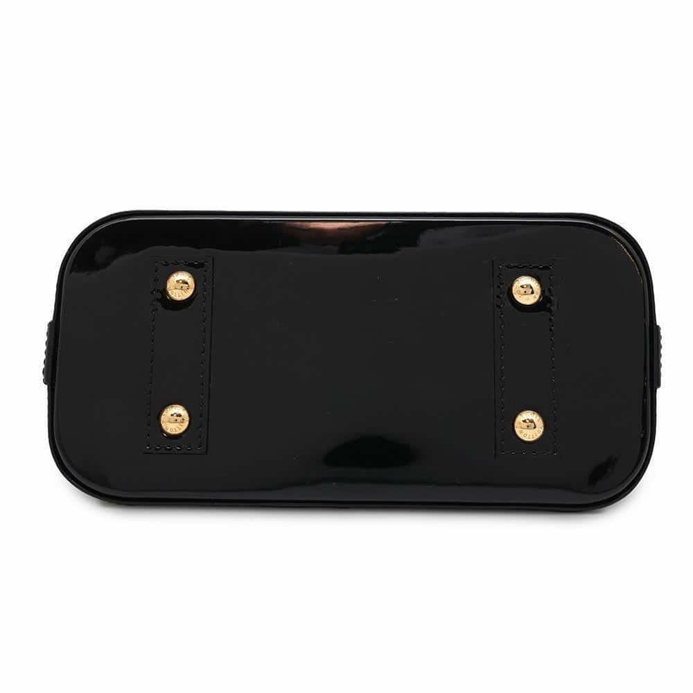 ルイヴィトン ハンドバッグ モノグラム・ヴェルニ アルマ BB M90063 2wayショルダーバッグ ブラック 黒