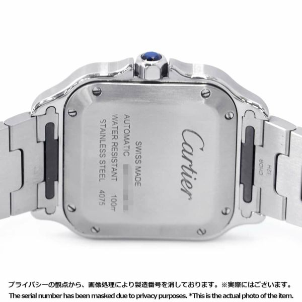 カルティエ サントス ドゥ カルティエ WSSA0061 Cartier 腕時計 スモーキーグリーン文字盤