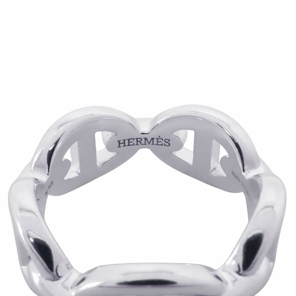 エルメス リング シェーヌダンクル アンシェネPM SV925シルバー リングサイズ50 HERMES ジュエリー
