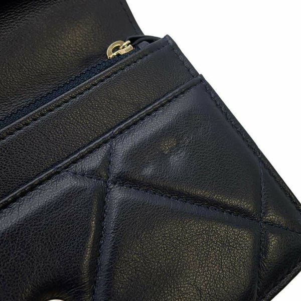 シャネル チェーンウォレット ココマーク マトラッセ キルティング ラムスキン AP0957 CHANEL ショルダーバッグ 財布