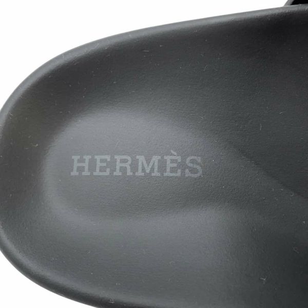 エルメス サンダル シプレ カーフレザー レディースサイズ36 HERMES 靴 黒