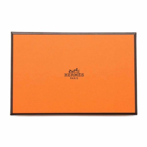 エルメス コインケース カルヴィ デュオ ゴールド/シルバー金具 エプソン B刻印 HERMES 財布