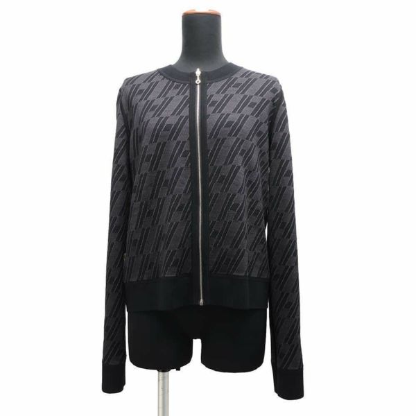 エルメス カーディガン ロングスリーブ バイアスH レディース