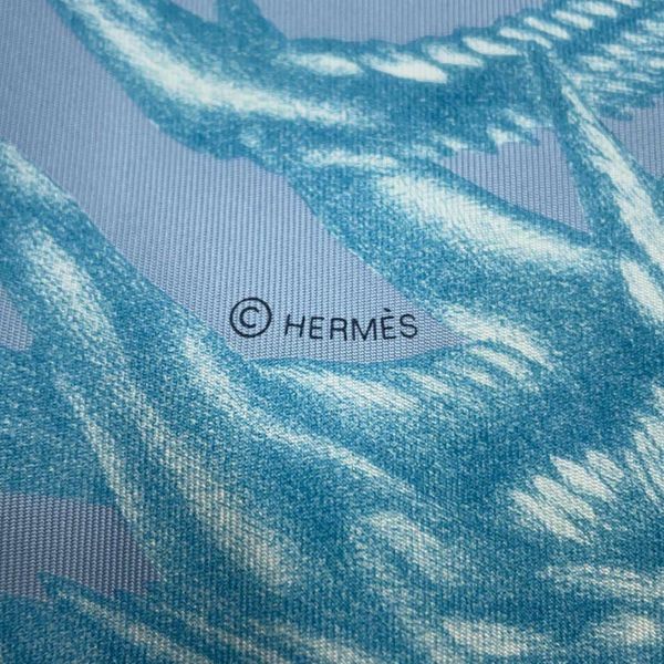 エルメス カレ90 羽根と羽飾り Plumets et Panaches HERMES カシミヤ スカーフ 2022春夏