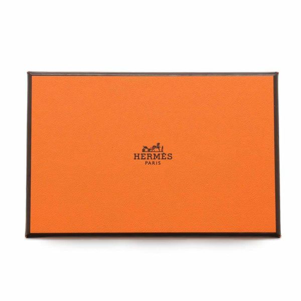 エルメス コインケース カルヴィ デュオ エトゥープ/シルバー金具 エプソン W刻印 HERMES 財布