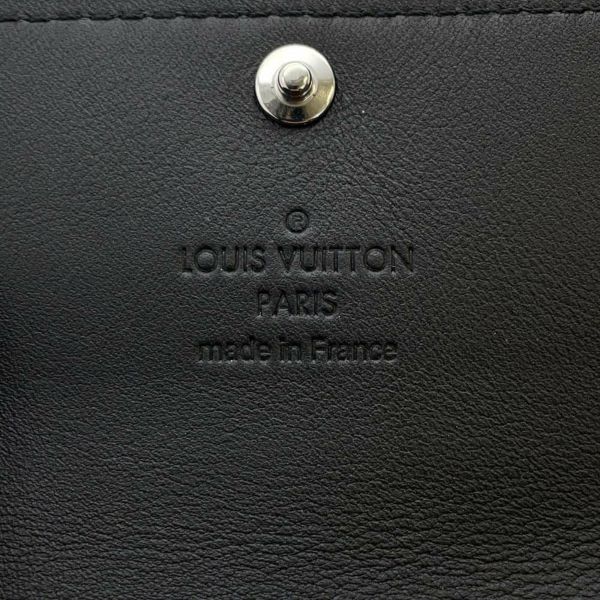 ルイヴィトン 6連キーケース モノグラム・エンボス ミュルティクレ6 M82604 LOUIS VUITTON 黒