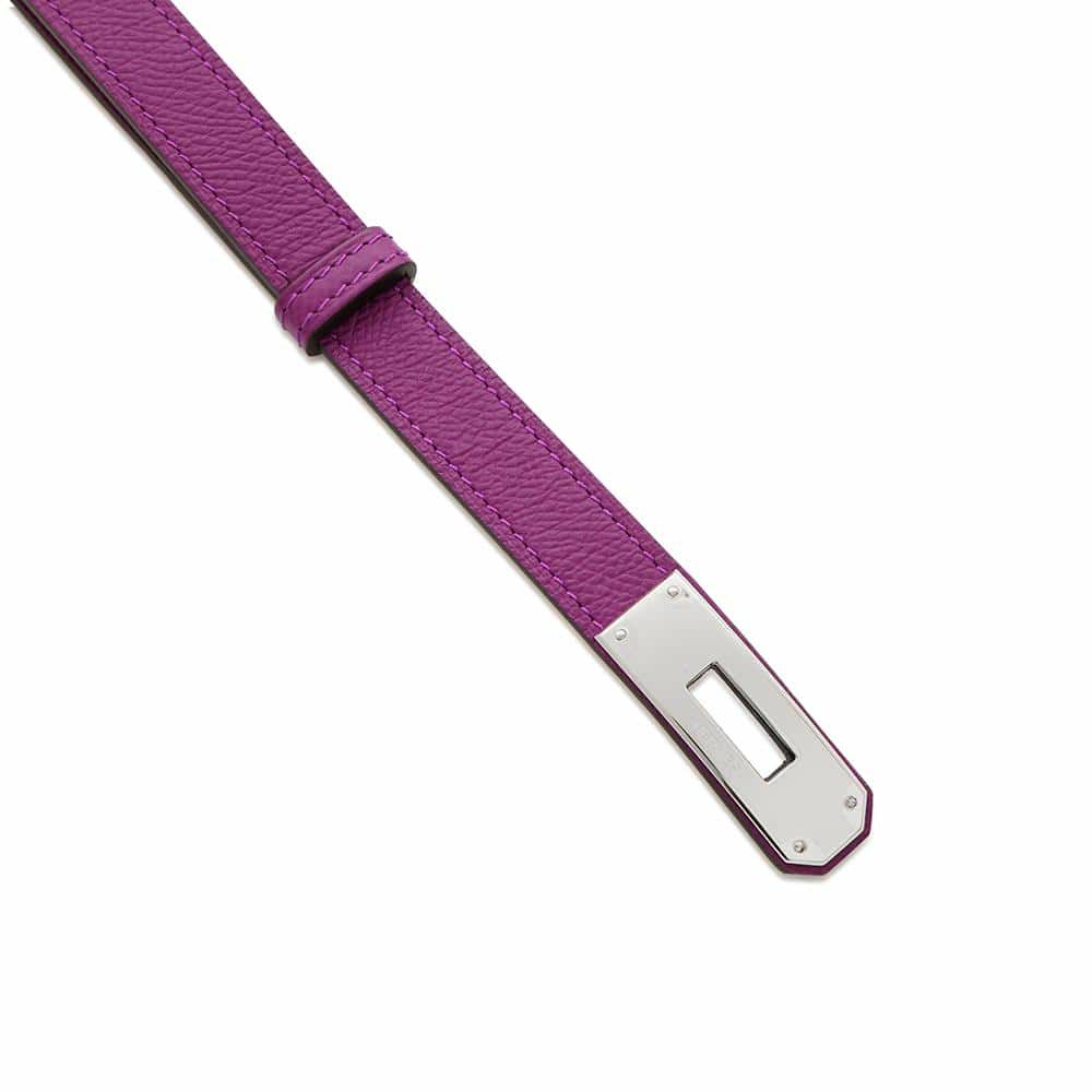 エルメス ケリーベルト アネモネ/シルバー金具 エプソン W刻印 HERMES べルト
