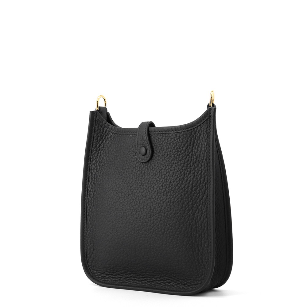 エルメス エブリンTPM 111cm アマゾン ブラック/ゴールド金具 トリヨンクレマンス K刻印 黒