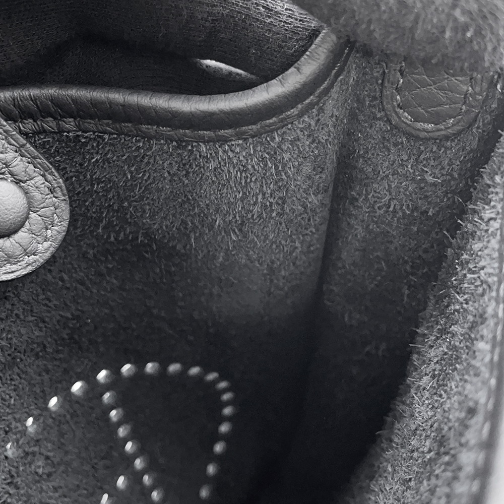 エルメス エブリンTPM 111cm アマゾン ブラック/ゴールド金具 トリヨンクレマンス K刻印 黒