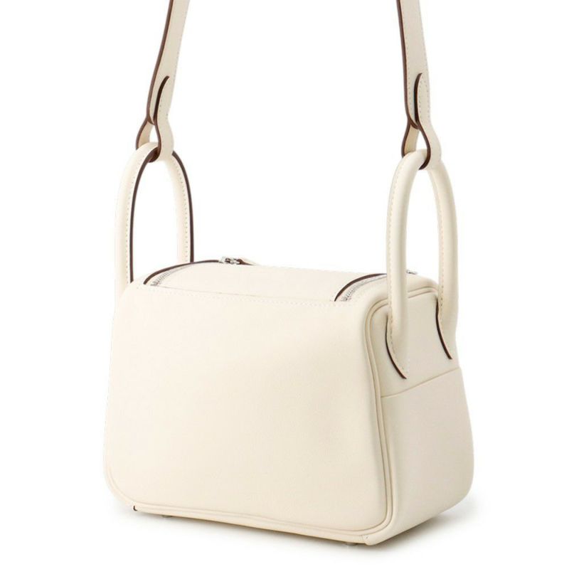 エルメス リンディ ミニ ナタ/シルバー金具 スイフト K刻印 ２wayショルダー