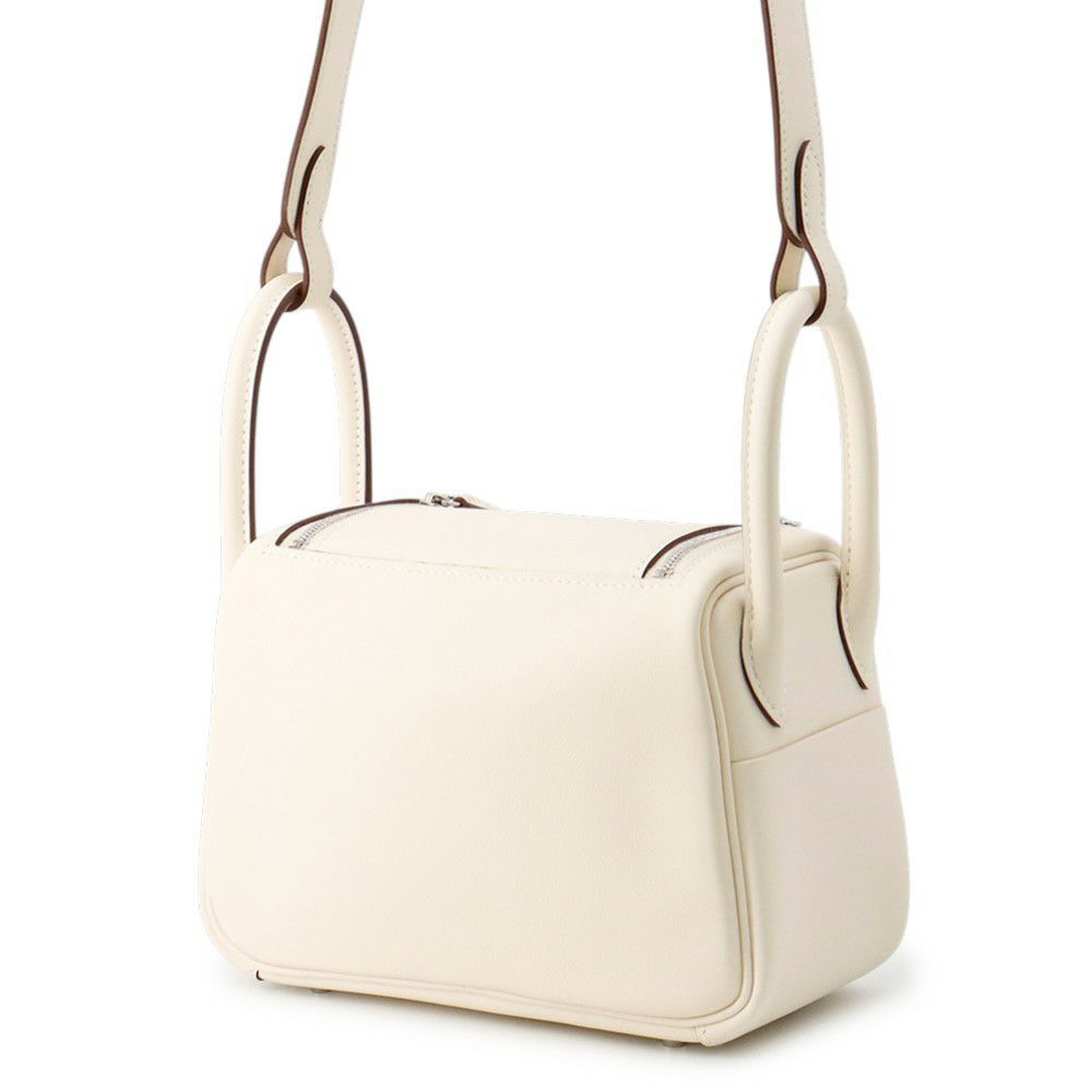 エルメス リンディ ミニ ナタ/シルバー金具 スイフト K刻印 ２wayショルダー