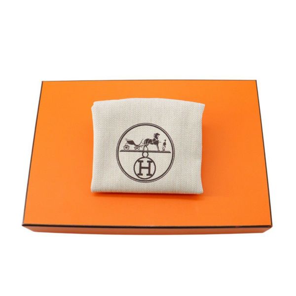 エルメス ショルダーバッグ ゲタ ヴェルソ オレンジ/カプシーヌ/シルバー金具 シェブルミゾル B刻印 シェーブル