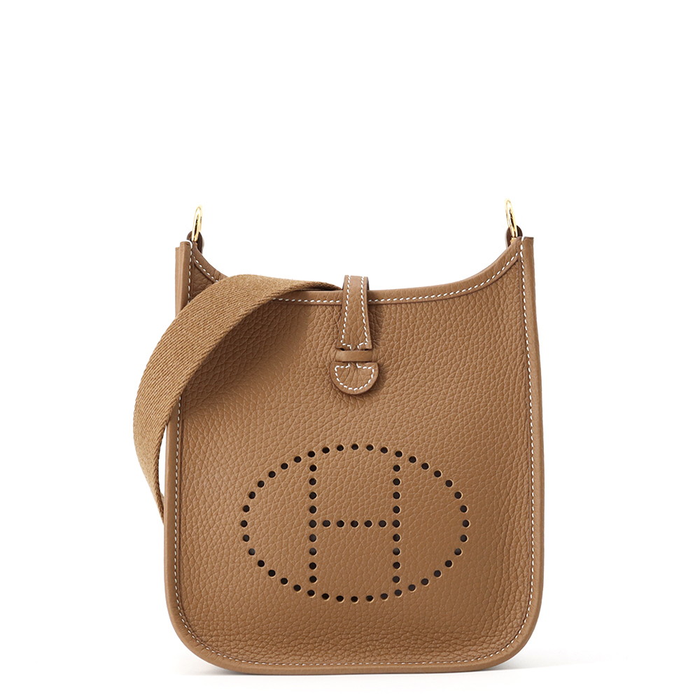 エルメス エブリンTPM 111cm アマゾン ゴールド/ゴールド金具 トリヨンクレマンス K刻印