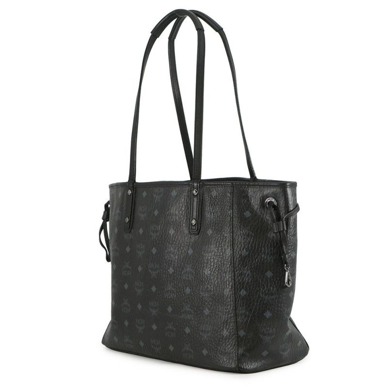 エムシーエム トートバッグ ヴィセトス レザー MWPS5AVI38BK001 MCM 黒