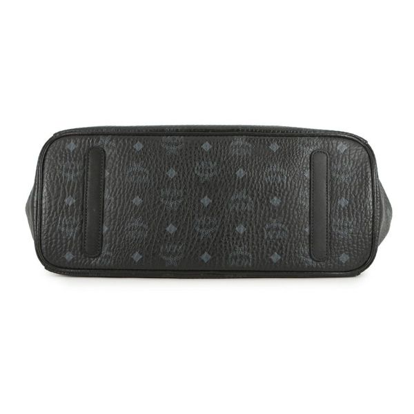 エムシーエム トートバッグ ヴィセトス レザー MWPS5AVI38BK001 MCM 黒