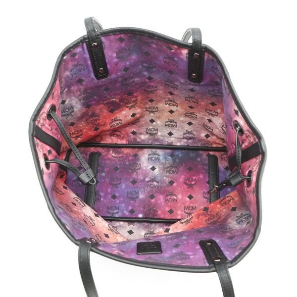 エムシーエム トートバッグ ヴィセトス レザー MWPS5AVI38BK001 MCM 黒