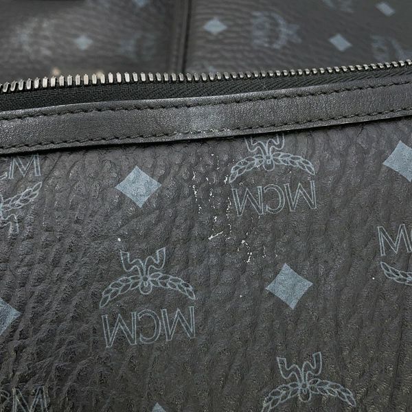 エムシーエム トートバッグ ヴィセトス レザー MWPS5AVI38BK001 MCM 黒