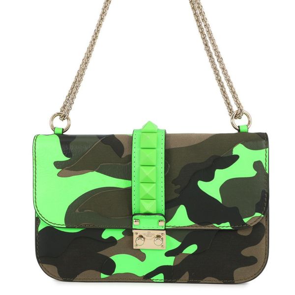 ヴァレンティノ・ガラヴァーニ チェーンショルダーバッグ グラムロック