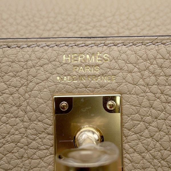 エルメス ハンドバッグ ケリー25 内縫い トレンチ/シャンパンゴールド金具 トゴ K刻印 ２wayショルダー