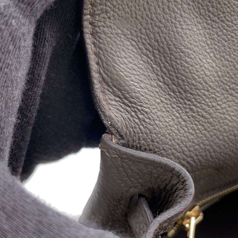 エルメス ハンドバッグ ケリー25 内縫い エタン/ゴールド金具 トゴ B刻印 ２wayショルダー